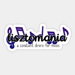 Lisztomania Sticker